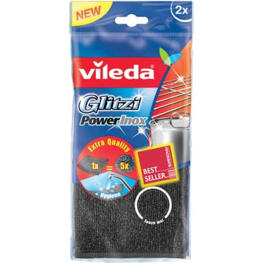 Vileda Glitzi PowerInox stålsvamp 141656