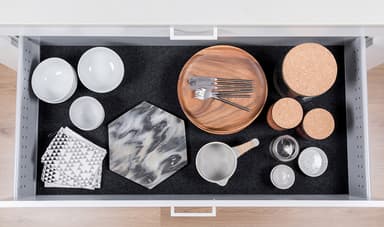 Epoq XP skuffeindlæg filt 100 (antracite)