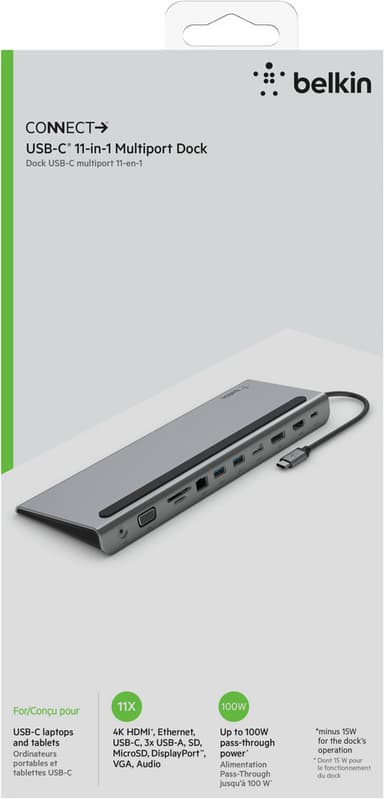 Belkin USB-C 11-i-1 multiport dock