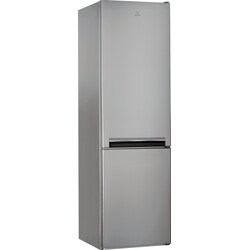 Indesit køleskab/fryser LI9S1ES (sølv)
