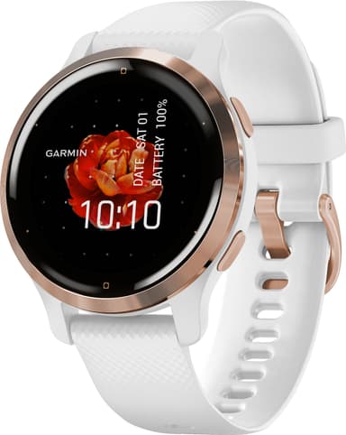 Garmin Venu 2S GPS smartwatch (rose gold/white)