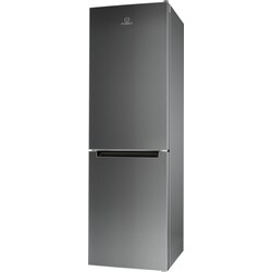 Indesit køleskab/fryser LI8SN1EX (silver)
