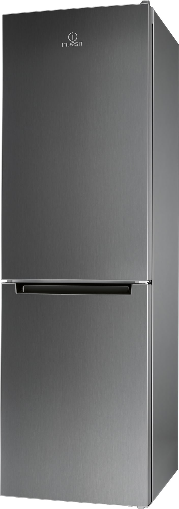 Indesit køleskab/fryser LI8SN1EX (silver)