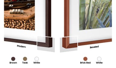 Samsung The Frame 55" skrå ramme (2021-2022/hvid)