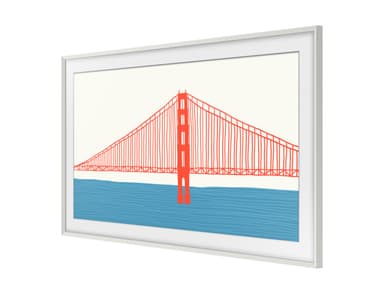 Samsung The Frame 55" skrå ramme (2021-2022/hvid)