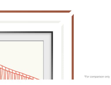 Samsung The Frame 55" skrå ramme (2021-2022/hvid)