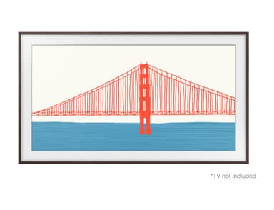 Samsung The Frame 65" ramme (2021-2024/brun)