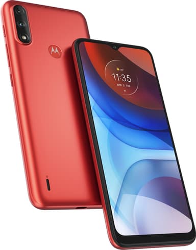 Motorola Moto E7i Power smartphone (oxy red)