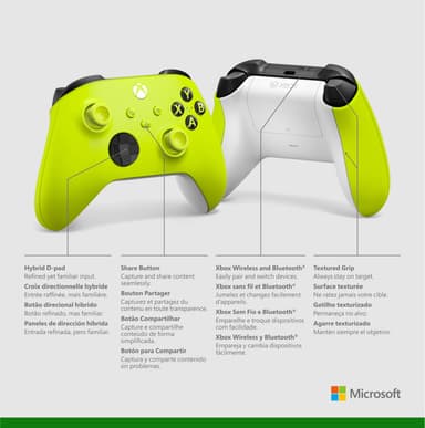 Microsoft Xbox Wireless controller (gul)