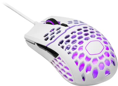 Cooler Master MM711 gaming mus (glossy white)