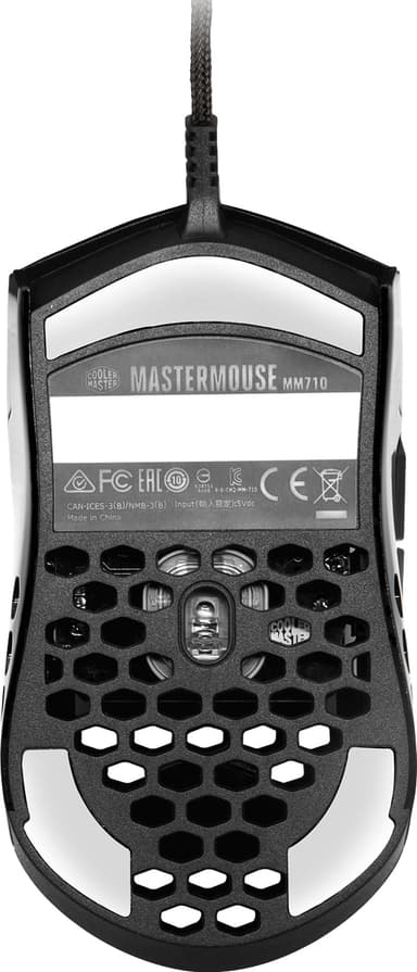 Cooler Master MM710 gaming mus (glossy black)