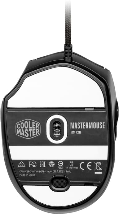 Cooler Master MM720 gaming mus (matte black)