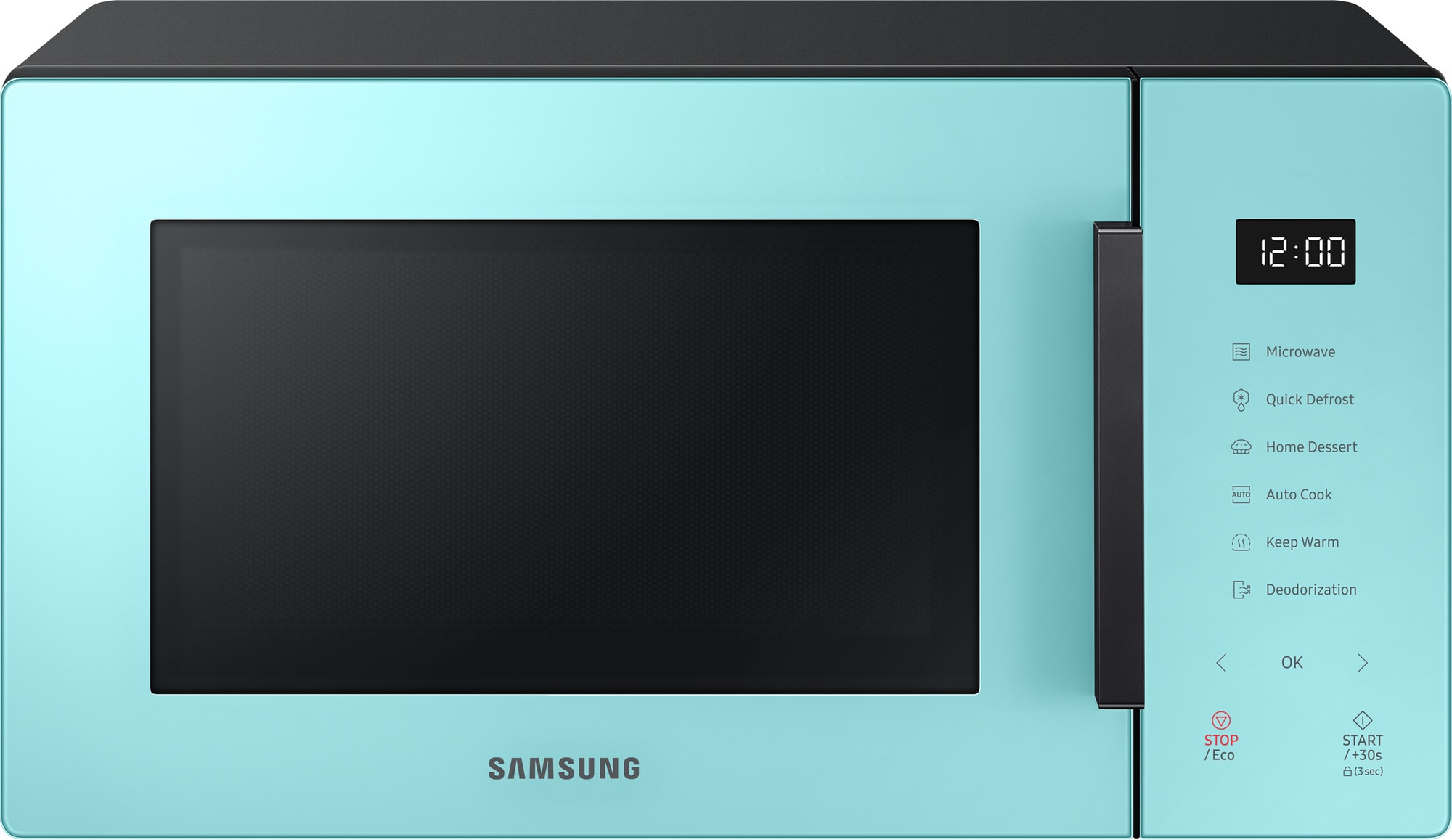 Samsung Bespoke mikrobølgeovn MS23T5018AN (clean mint) thumbnail