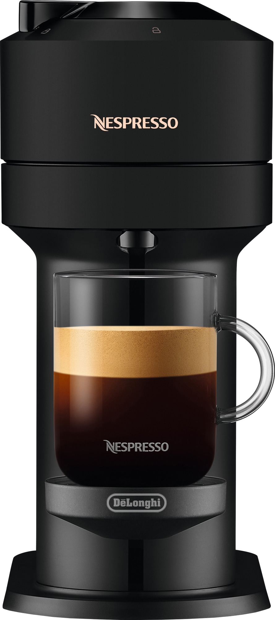 Billede af NESPRESSO ® Vertuo Next kaffemaskine fra DeLonghi, Matt Sort