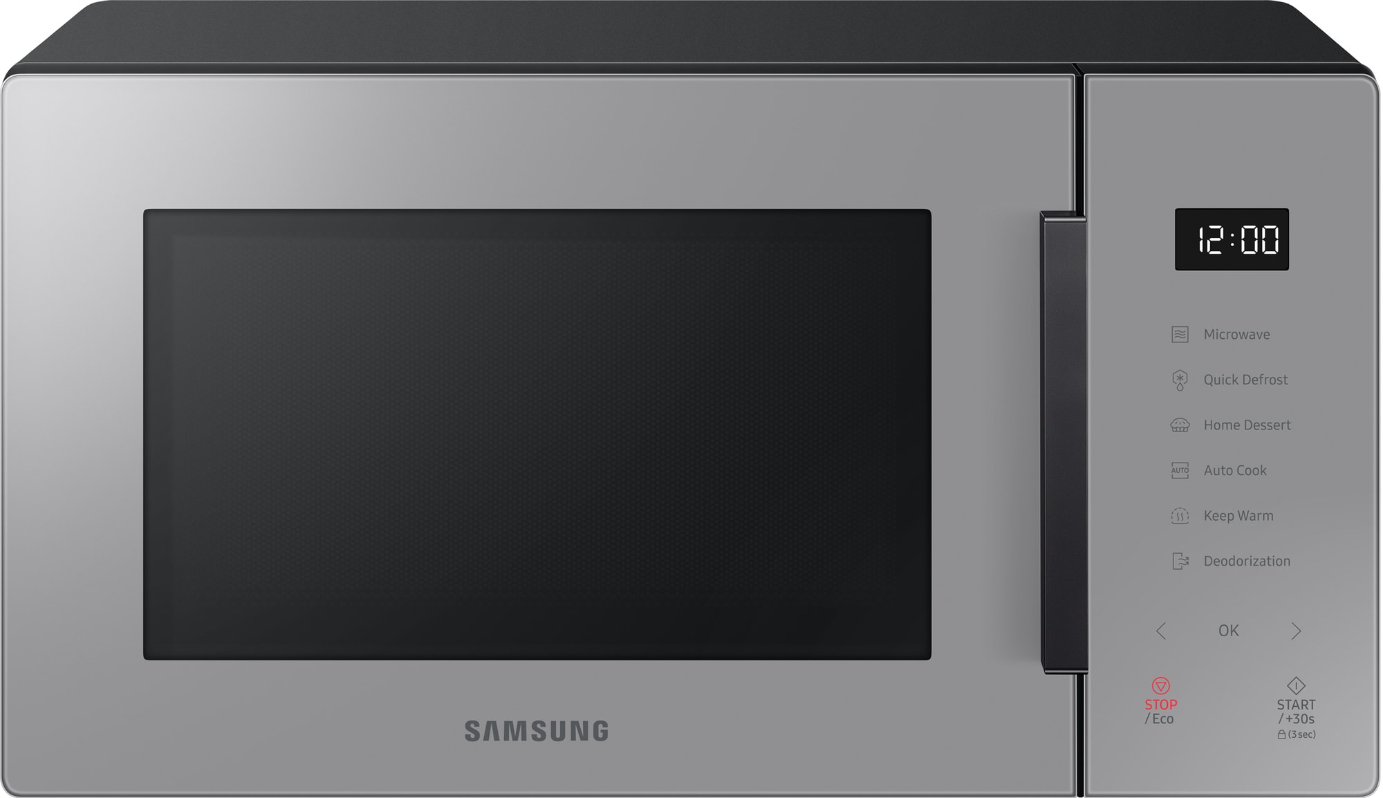 Samsung Bespoke mikrobølgeovn MS23T5018AG (clean grey)
