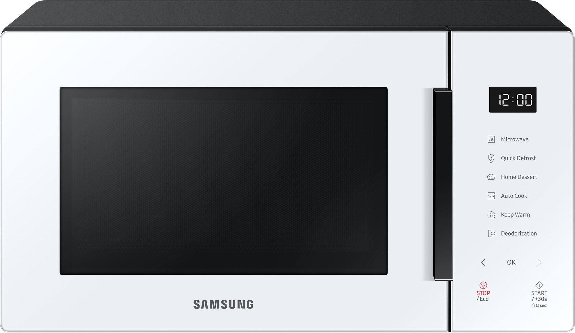 Samsung Bespoke mikrobølgeovn MS23T5018AW (clean white) thumbnail