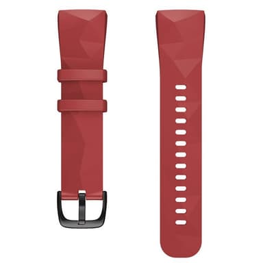 Twin Sport Armbånd Fitbit Charge 4- Rød/sort