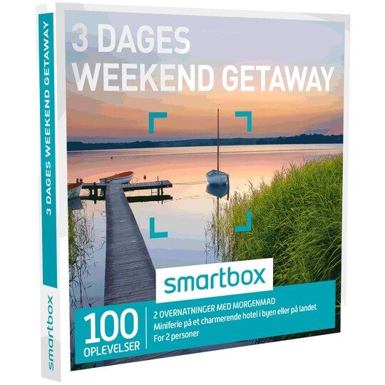 Smartbox gavekort - 3 dages weekend getaway