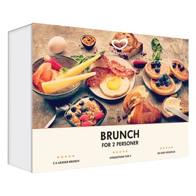 GoDream gavekort - Brunch for 2