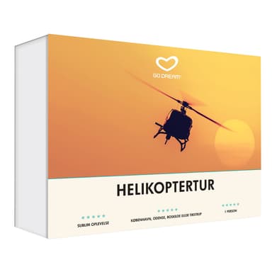GoDream gavekort - Helikoptertur