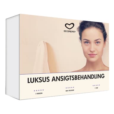 GoDream gavekort - Luksus ansigtsbehandling