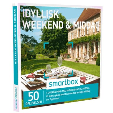 Smartbox gavekort - Idyllisk weekend & middag