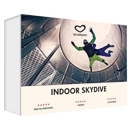 GoDream gavekort - Indoor skydive