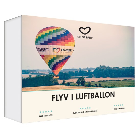 GoDream gavekort - Flyv i luftballon
