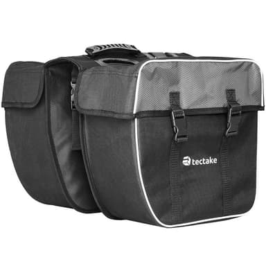 cykeltasker 35 liter - sort