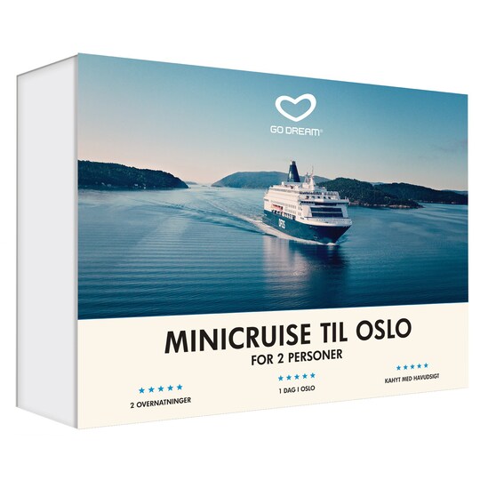 GoDream gavekort - Minicruise til Oslo
