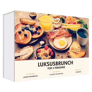 GoDream gavekort - Luksusbrunch for 2