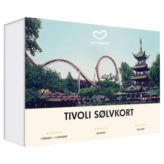 GoDream gavekort - Tivoli sølvkort