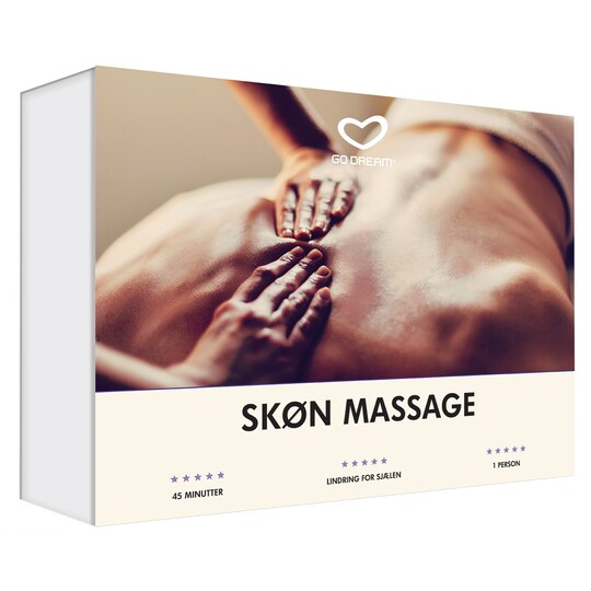 GoDream gavekort - Skøn massage