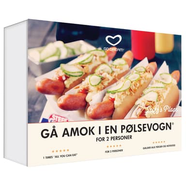 GoDream gavekort - Gå amok i en pølsevogn