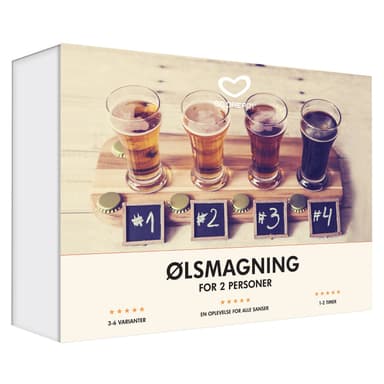 GoDream gavekort - Ølsmagning for 2