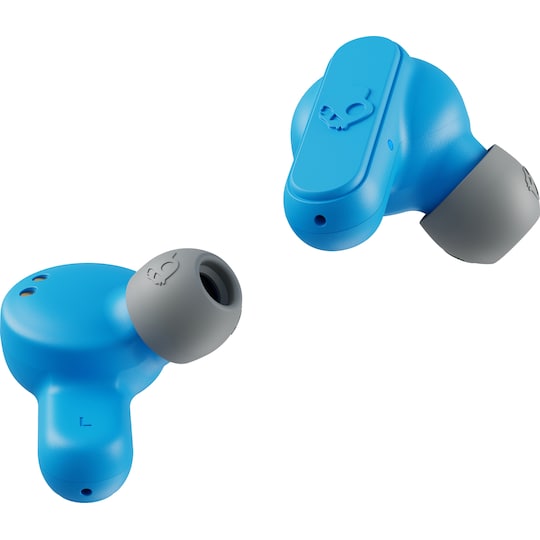 Skullcandy Dime true wireless høretelefoner (lysegrå/blå)