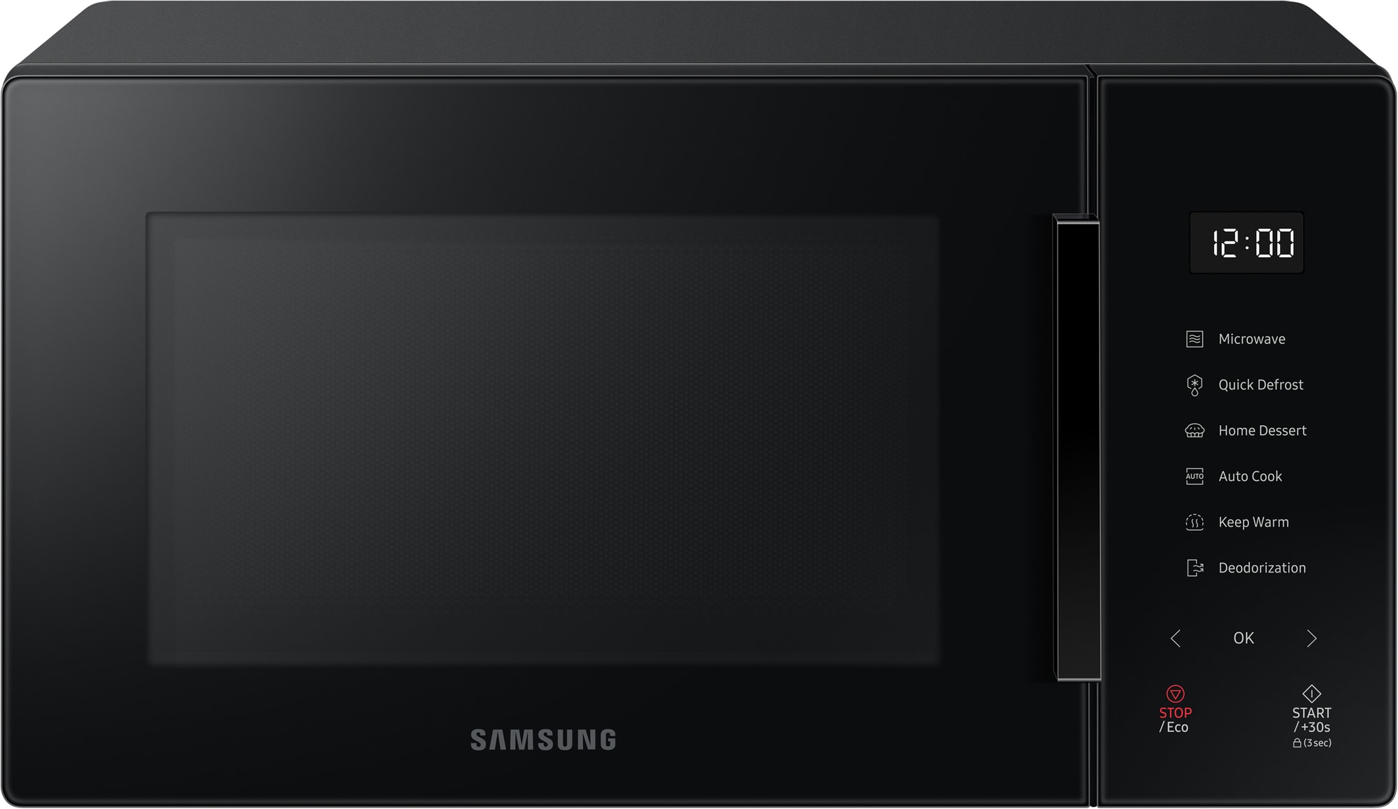 Samsung Bespoke mikrobølgeovn MS23T5018AK (pure black) thumbnail