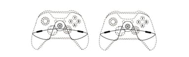 Floating Grip vægbeslag til Xbox controller (sort)