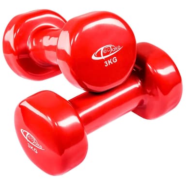 2 Aerobic håndvægte - 2 x 3,0 kg