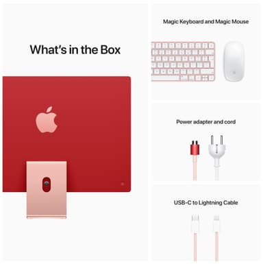 iMac 24" 8C CPU/7C GPU/256 (pink)