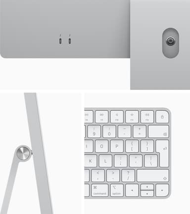 iMac 24" 8C CPU/7C GPU/256 (sølv)