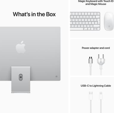iMac 24" 8C CPU/8C GPU/512 (sølv)