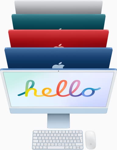 iMac 24" 8C CPU/7C GPU/256 (grøn)