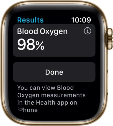 Apple Watch Series 6 44mm GPS+Cellular (gold steel/ navy sport band)