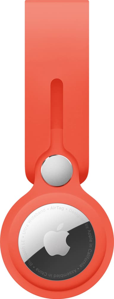 AirTag PU-strop (electric orange)