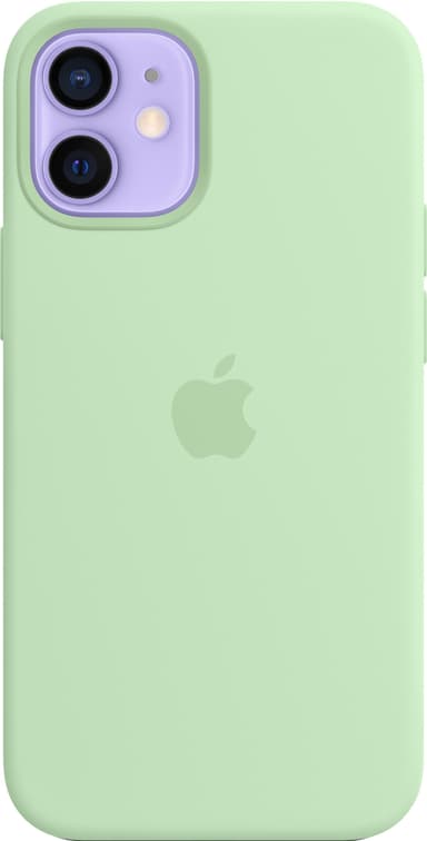 Apple iPhone 12 Mini Silicone etui med MagSafe (Pistachio)