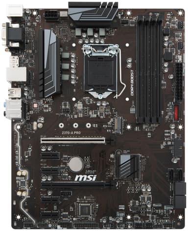 MSI Z370-A-Pro bundkort