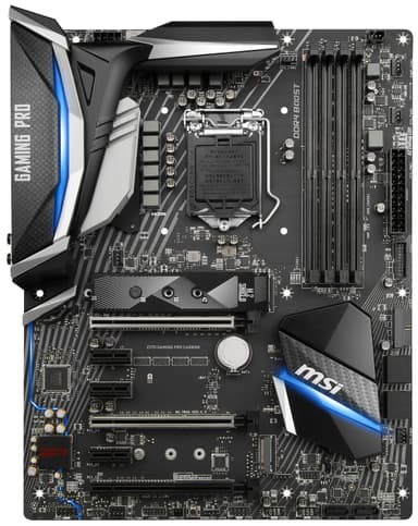 MSI Z370 Gaming Pro Carbon bundkort