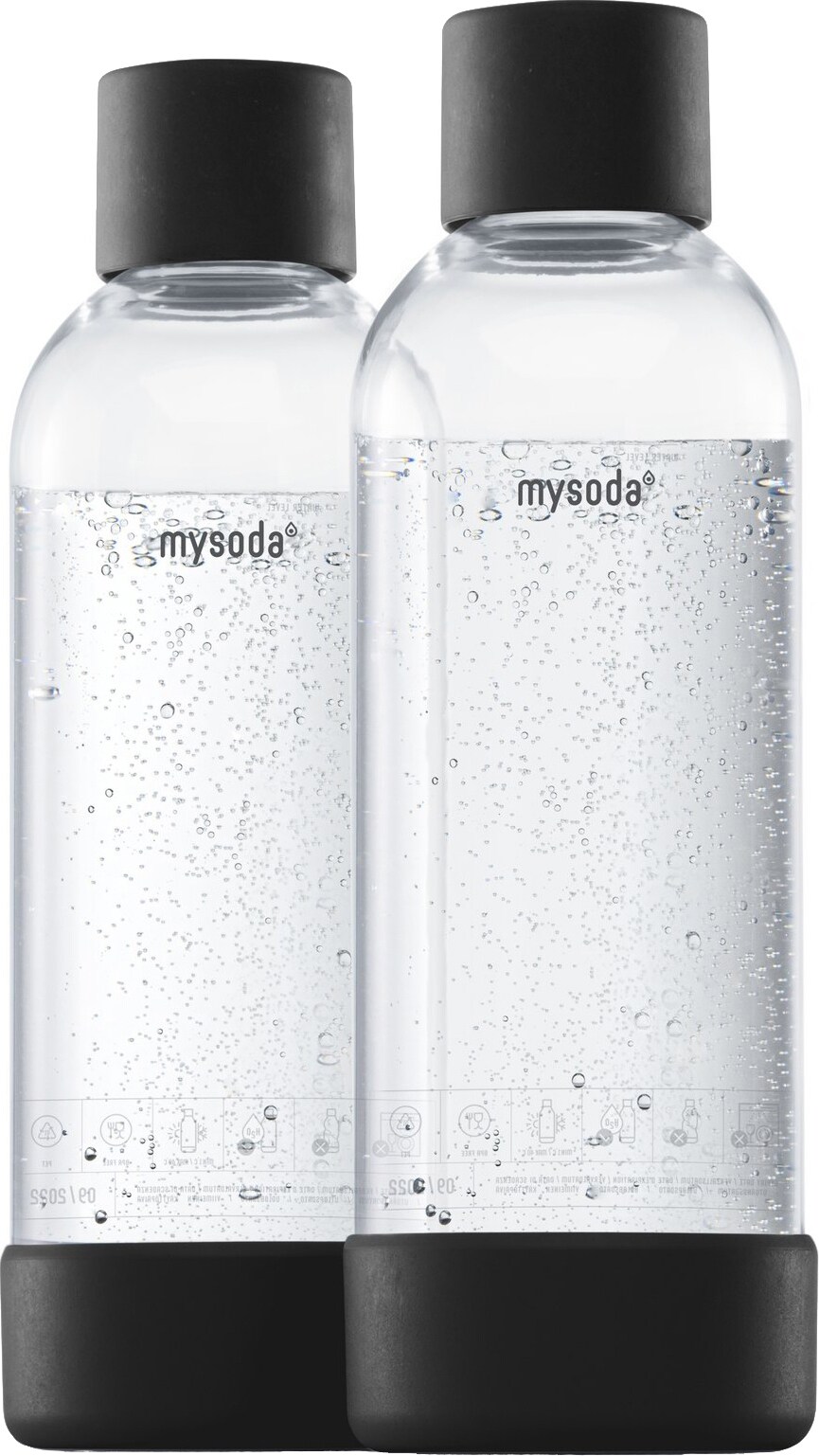 MySoda flaske M2PB10F-B (2-pakke, sort) thumbnail