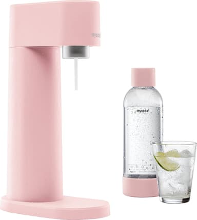 MySoda Woody sodavandsmaskine MWD002F-LP (lyserød)